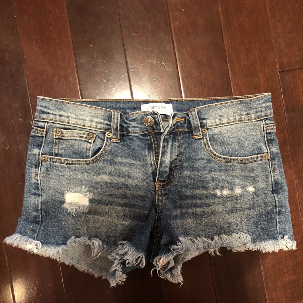 justusa jean shorts